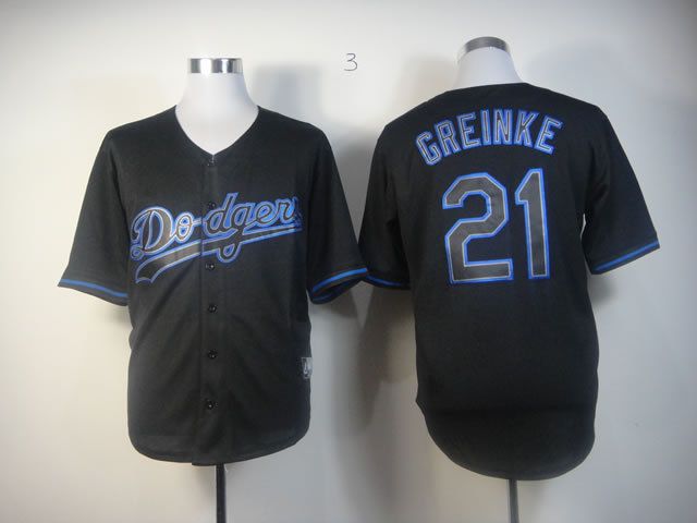 Men Los Angeles Dodgers #21 Darvish Black MLB Jerseys->los angeles dodgers->MLB Jersey